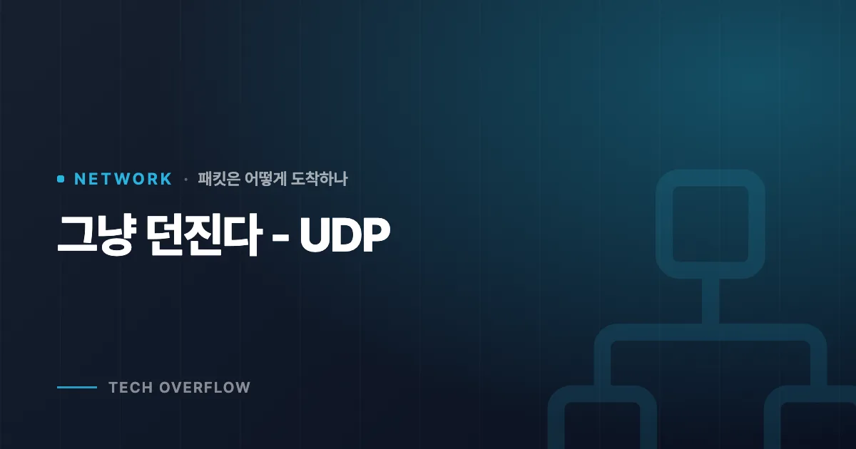 그냥 던진다 - UDP